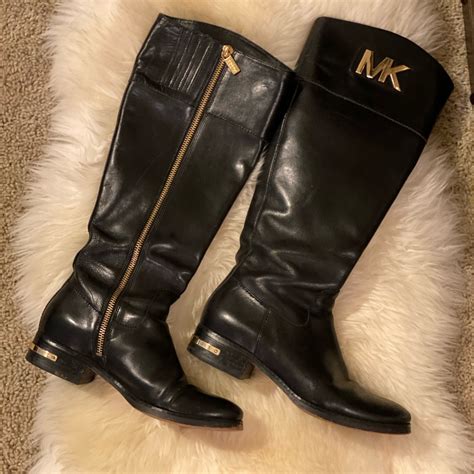 michael kors hayley leather platform boot|Amazon.com .